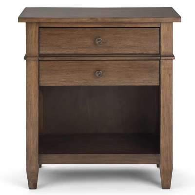 24" Sterling Solid Wood Nightstand - WyndenHall 5 24" Sterling Solid Wood Nightstand - WyndenHall - Image 3