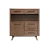 Oslo Server Weathered Chestnut - Intercon -Furniture Specialty Store GUEST 19be30ad 352c 457a bfb6 0f4c2c2b8d29