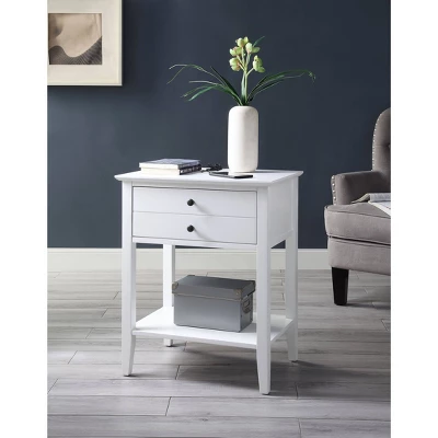 Grardor Side Table With USB Charging Dock - Acme Furniture 6 Grardor Side Table With USB Charging Dock - Acme Furniture - Image 4