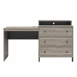 Kalissa Dresser Combo With Wireless Charger Desk - Novogratz -Furniture Specialty Store GUEST 1a23c2ed f1d8 44ea 962a 84ba00ce3d19