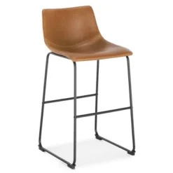 Set Of 2 Lakewood Barstools Tan - Poly & Bark -Furniture Specialty Store GUEST 1a2980f6 a3c1 40fb 927a 90e97debad23