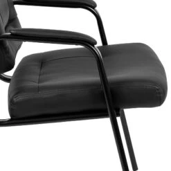 Emma And Oliver Black LeatherSoft Executive Reception Chair - Guest Chair -Furniture Specialty Store GUEST 1a47ef1f 2325 4a1d 8492 23cca47979a7