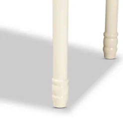 Mahler Wood 1 Drawer Console Table White - Baxton Studio -Furniture Specialty Store GUEST 1a66d06b f96b 449d ac5e 2c7cf925f914