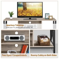Yaheetech 55-Inch Wide TV Stand TV Console Table For 60-Inch TV -Furniture Specialty Store GUEST 1a84519d 0ce0 4750 946e be60241842cd