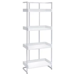 Ember 4 Shelf Bookcase - Coaster -Furniture Specialty Store GUEST 1be252a8 fd28 4dc4 a03a 7d672dd02136