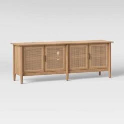 Wood & Cane Media Console - Hearth & Hand™ With Magnolia -Furniture Specialty Store GUEST 1c1dca7b 1736 48f4 8e86 9e4c0d154a61