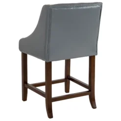 Flash Furniture Carmel Series 24" High Transitional Wood Counter Height Stool With Accent Nail Trim -Furniture Specialty Store GUEST 1c3534ca e639 48ee 9dbb 04f597807996