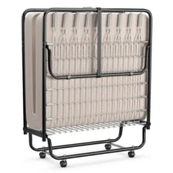 Costway Folding Bed With Memory Foam Mattress Portable Rollaway Guest Cot Memory Foam Beige Made In Italy -Furniture Specialty Store GUEST 1c6b6a86 3e88 490e a876 cac3ab5c8d41