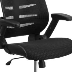 Emma And Oliver High Back Black Mesh Swivel Ergonomic Office Chair With Adjustable Flip-Up Arms 15 Emma And Oliver High Back Black Mesh Swivel Ergonomic Office Chair With Adjustable Flip-Up Arms -Furniture Specialty Store GUEST 1ccefb27 b9d9 4cef 838b 158a83ebd414