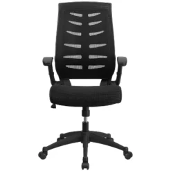 Emma And Oliver High Back Black Mesh Swivel Ergonomic Office Chair With Adjustable Flip-Up Arms 18 Emma And Oliver High Back Black Mesh Swivel Ergonomic Office Chair With Adjustable Flip-Up Arms -Furniture Specialty Store GUEST 1ce91668 7089 4a0e 8b55 f3f2c8b2ed5e