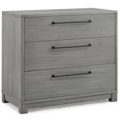 Simmons Kids' Willow 3 Drawer Dresser With Changing Top - Rustic Ash -Furniture Specialty Store GUEST 1cf24d7c bc31 4e56 9c63 f4f178240916