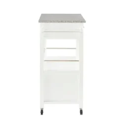 Mitchell Kitchen Cart Granite Top - Linon -Furniture Specialty Store GUEST 1cf6654b b363 4a60 97d0 f802238d8fce