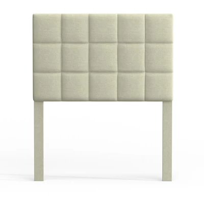 Glenwillow Home Upholstered Headboard With 26" Tall Panel 5 Glenwillow Home Upholstered Headboard With 26" Tall Panel - Image 3