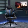 Vinsetto Racing Style Gaming Chair Ergonomic High Back Computer Office Chair PU Leather With 360° Swivel Rocking Adjustable Height Padded Armrest