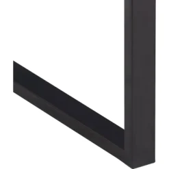 Leighton Writing Desk Wood And Black Metal - Serta -Furniture Specialty Store GUEST 1ec1213b 4741 4a9c 9b14 8c197cde263e