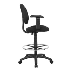 Drafting Stool With Footring And Adjustable Arms - Boss Office Products -Furniture Specialty Store GUEST 1ecc5b94 c87f 452b 8aa3 6100410fffa6