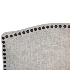 Ayala Nail Button Dining Chair In Linen - Skyline Furniture -Furniture Specialty Store GUEST 1edb1647 acfd 41e5 8457 83ad70d277c0