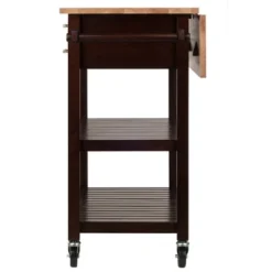 Langdon Kitchen Cart Cappuccino - Winsome -Furniture Specialty Store GUEST 1f1520ec dad8 4197 a458 897e93b91949