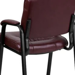 Emma And Oliver LeatherSoft Executive Reception Chair With Powder Coated Frame -Furniture Specialty Store GUEST 1fcfc6ac b03c 403c 8bbf ea6cbe8286e4