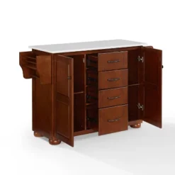 Eleanor Granite Top Kitchen Island Mahogany - Crosley -Furniture Specialty Store GUEST 207216cc 27cc 42ca bd64 4b087a1aefde