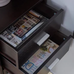 70.75" Julisse 3 Shelf Corner Bookcase - MiBasics -Furniture Specialty Store GUEST 207d46c9 3983 4be9 96ca e37523b71e15