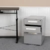 Flash Furniture Ergonomic 3-Drawer Mobile Locking Filing Cabinet With Anti-Tilt Mechanism And Hanging Drawer For Legal & Letter Files 1 Flash Furniture Ergonomic 3-Drawer Mobile Locking Filing Cabinet With Anti-Tilt Mechanism And Hanging Drawer For Legal & Letter Files -Furniture Specialty Store GUEST 207e0944 82ca 4325 9021 4177a34921f5