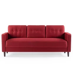 76" Mikhail Sofa Ruby Red - Zinus 19 76" Mikhail Sofa Ruby Red - Zinus -Furniture Specialty Store GUEST 213ca312 4fa8 4d14 996f 37eecd82a5c2