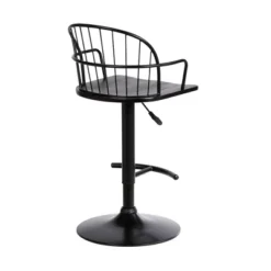 Edward Adjustable Metal Barstool - Armen Living -Furniture Specialty Store GUEST 2144145f 2220 47e8 9d2d b1ce8a782c66