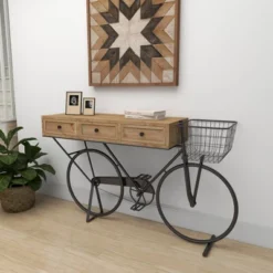 Farmhouse Metal Console Table Red - Olivia & May -Furniture Specialty Store GUEST 2195577d 79f3 4056 9805 a075a6544273