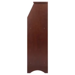 Regalia Secretary Desk Walnut - Winsome -Furniture Specialty Store GUEST 236460a4 46d9 407d 92e2 bb498a496b33