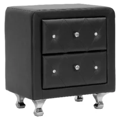 Stella Crystal Modern Nightstand - Baxton Studio -Furniture Specialty Store GUEST 2391c101 2661 4e6c 9652 287cab0017dd