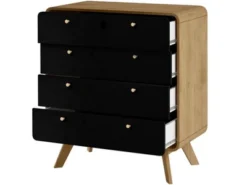 RealRooms Leva Scandinavian 4 Drawer Dresser -Furniture Specialty Store GUEST 239771da c16e 4c03 b36b 630b9679c5f0