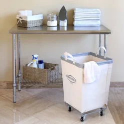 Commercial Grade Nsf Stainless Steel Top Work Table Chrome - Seville Classics -Furniture Specialty Store GUEST 2419e5d2 3b25 4ec0 9d7e cca069b9cf6f