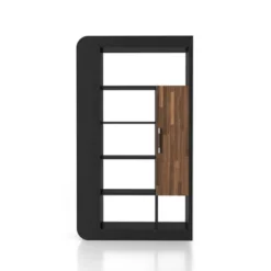 70.87" Triaga Multi Shelf Bookcase Black - MiBasics -Furniture Specialty Store GUEST 24b0e010 734d 42b0 851f 10c3179ca7f1