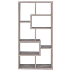 70.75" Theo 8 Shelf Bookcase - Coaster -Furniture Specialty Store GUEST 256cacf1 4a58 40b6 81eb f1f38f470f1a