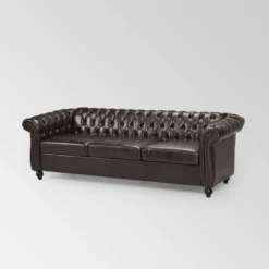 Parksley Tufted Chesterfield Sofa - Christopher Knight Home -Furniture Specialty Store GUEST 25e9c145 2ce6 4ec2 b175 e72a73595ce0