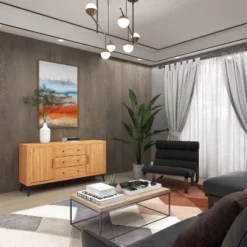 Modern Wood Sideboard Buffet Light Brown - Olivia & May -Furniture Specialty Store GUEST 25f8a807 5720 4e94 bef7 30d21be1c0d6