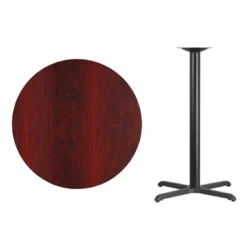 Flash Furniture 36'' Round Laminate Table Top With 30'' X 30'' Bar Height Table Base 9 Flash Furniture 36'' Round Laminate Table Top With 30'' X 30'' Bar Height Table Base -Furniture Specialty Store GUEST 26025c5b 6de4 4c4b 9792 734c507bf9fd
