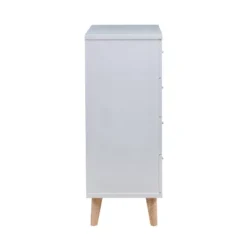 Retreat Mid-Century 4 Drawer Chest White - MiBasics -Furniture Specialty Store GUEST 2666c619 213c 4f2d b652 ef63c7bc6255