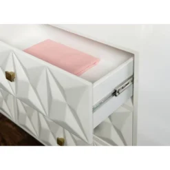 6 Drawer Geo Textured Dresser - Linon -Furniture Specialty Store GUEST 27d74b6e fdb2 441d 8700 b35b8f31728b
