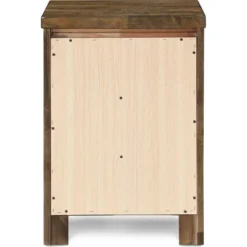 Stratford 3 Drawer Nightstand Rustic Brown - Finch -Furniture Specialty Store GUEST 286092e6 b123 4943 b791 115ad5a29731