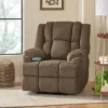 Coosa Contemporary Pillow Tufted Massage Recliner - Christopher Knight Home -Furniture Specialty Store GUEST 28df2067 8c03 404d a499 502a28472651