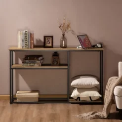 Zenvida Console Table, 3 Tier Sofa Table, Entryway Industrial Accent Table -Furniture Specialty Store GUEST 28ff3a1e a646 4ceb aa90 ccb3c5b71fae