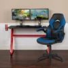 Flash Furniture Gaming Desk And Racing Chair Set With Cup Holder And Headphone Hook -Furniture Specialty Store GUEST 29c29cb1 220b 4942 a8ac ed28bb79cab4