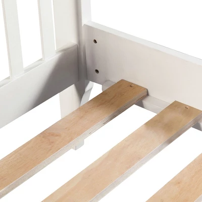 Twin Size Wood Platform Bed Frame With Slat Support-ModernLuxe 9 Twin Size Wood Platform Bed Frame With Slat Support-ModernLuxe - Image 7