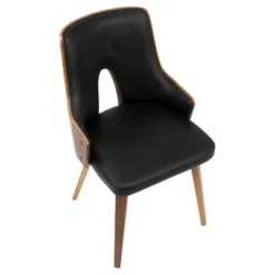 Set Of 2 Stella Mid Century Modern Dining Chair Black - Lumisource -Furniture Specialty Store GUEST 2a61843f d6a3 4654 89ae 9903ddee39c5