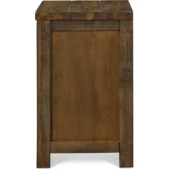 Stratford 3 Drawer Nightstand Rustic Brown - Finch -Furniture Specialty Store GUEST 2a96f37a ebb8 4d6d 91c3 0c5267f690d8