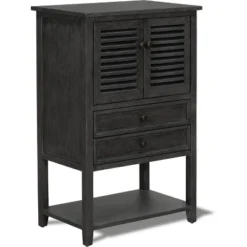 Elmhurst Cabinet Dark Gray - Finch -Furniture Specialty Store GUEST 2ac03d05 c63a 4ffa 9739 f95bcd3bbf4c