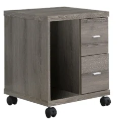 Monarch Specialties Reclaimed-Look 2 Drawer Computer Stand/Castor -Furniture Specialty Store GUEST 2ad5adaf bd6e 4af7 9af6 15c2daf726c6