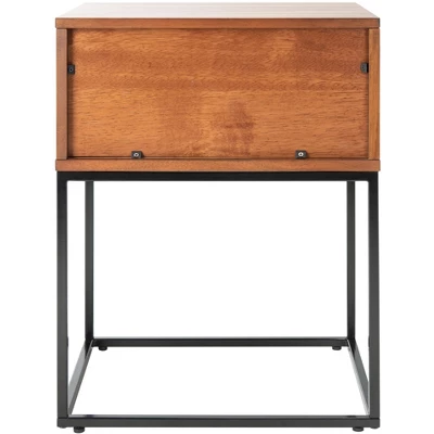 Marquise 1 Drawer Nighstand - Brown - Safavieh 9 Marquise 1 Drawer Nighstand - Brown - Safavieh - Image 7